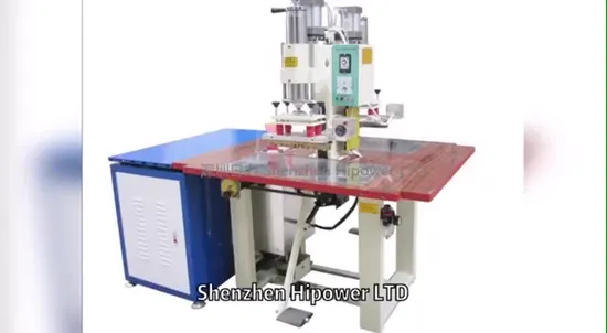 Radio Frequency Welding Machine for TPU Emblem Trademark Logo Embossing